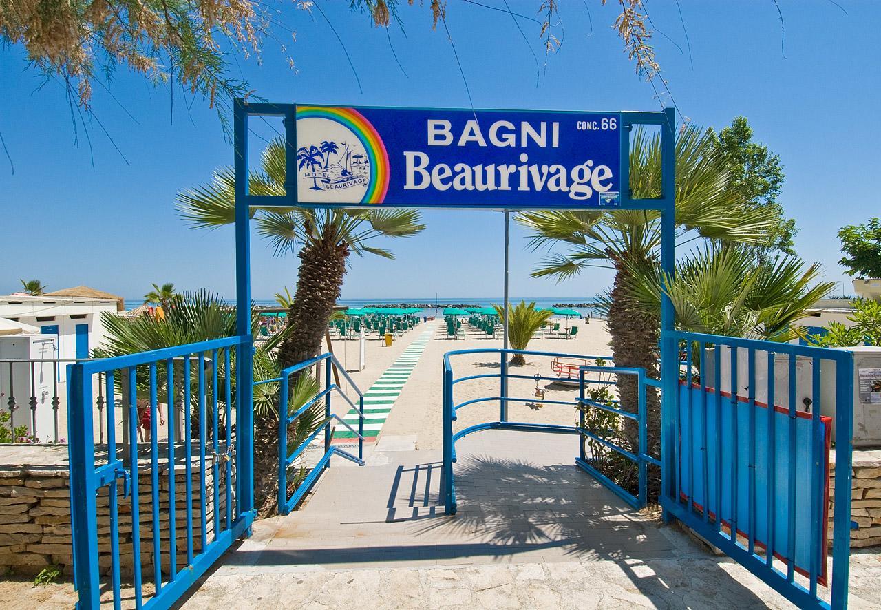 Beaurivage Aparthotel Сан Бенедето дел Тронто Екстериор снимка